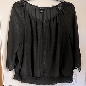 Black dressy blouse